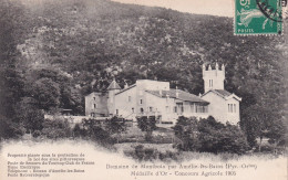 AMELIE LES BAINS(MONTBOLO) MEDAILLE D OR DE CONCOURS AGRICOLE 1905 - Amélie-les-Bains-Palalda