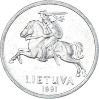 Monnaie, Lituanie, Centas, 1991 - Lituania