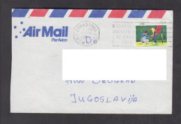 AUSTRALIA, COVER, AIR MAIL, Sport, Golf, Yugoslavia, Macedonia + - Briefe U. Dokumente
