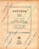 ANNUAIRE - 12 - Département Aveyron - Année 1952 édition Didot-Bottin - 88 Pages - Telephone Directories