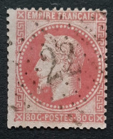 France 1867 N°32 Ob étoile 22 Court à Gauche Cote 45€ - 1863-1870 Napoléon III Lauré