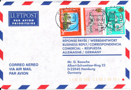 Netherlands Antilles Air Mail Cover Sent To Germany Curacao 3-1-2000 - Curaçao, Nederlandse Antillen, Aruba