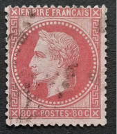 France 1867 N°32 Ob TB  Cote 30€ - 1863-1870 Napoléon III Lauré