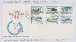 Ross Dependency 1982 Views 6v FDC (WB163A) - FDC