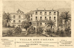 Cannes * Villas Des Chênes , Route D'antibes WALSDORFF Propriétaire - Cannes