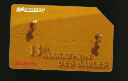 799 Golden - 13à Marathon Des Sables Da Lire 15.000 Telecom - Public Advertising
