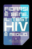 850 Golden - Aids  Azzurra Da Lire 5.000 Telecom - Public Advertising