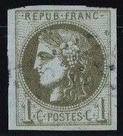 France N°39C - Oblitéré - TB - 1870 Bordeaux Printing