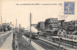 92-LA-GARENNE-COLOMBES- VUE GENERALE DE LA GARE - La Garenne Colombes