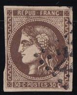 France N°47 - Oblitéré - TB - 1870 Bordeaux Printing