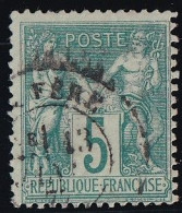 France N°64 - Oblitéré - TB - 1876-1878 Sage (Tipo I)