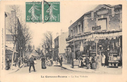 92-LA-GARENNE-BEZON- LA RUE VOLTAIRE - La Garenne Colombes