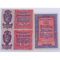 Liechtenstein, 10-20-50 Heller ND (1920), UNC  - Liechtenstein