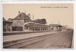 SECLIN  La Gare Et Les Quais - Seclin