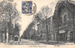 92-LA-GARENNE-COLOMBES- BOULEVARD DE LA REPUBLIQUE ET LE PALACE GARENNOIS - La Garenne Colombes