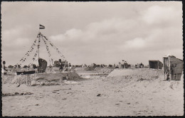 D-25826 St. Peter-Ording - Auf Der Sandbank - Sandburgen (stamp 50er Jahre) - St. Peter-Ording