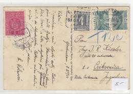 Yugoslavia Kingdom Postage Due Stamp On Postcard Heiligenblutt Posted 1934 Austria To Crikvenica B230720 - Strafport