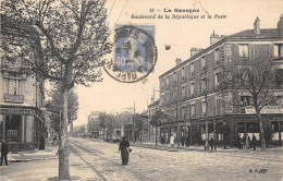 92-LA-GARENNE-COLOMBES- BOULEVARD DE LA REPUBLIQUE ET LA POSTE - La Garenne Colombes