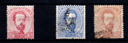 España Nº 118, 121, 125. Año 1872 - Unused Stamps