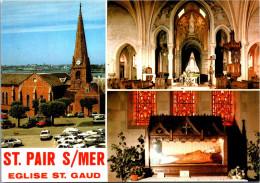 50 Saint Pair Sur Mer - église Saint Gaud - CPSM - Saint Pair Sur Mer