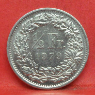 1/2 Franc 1979 - TTB - Pièce De Monnaie Suisse - Article N°4838 - Autres & Non Classés