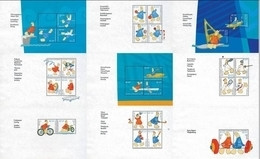 Greece 2003 Olympic Games Of Athens 2004 - Mascots Minisheets From Booklet MNH - Markenheftchen