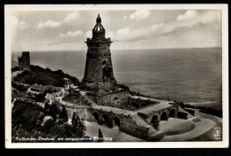 AK Kyffhäuser Mit Oberburg - Gebraucht  - 1940 - Kyffhäuser