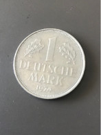 Münzen Münze Umlaufmünze Deutschland BRD 1 Mark 1974 Münzzeichen F - 50 Peseta