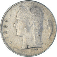 Monnaie, Belgique, Franc, 1961 - 5 Frank