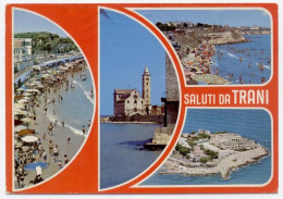 TRANI, SALUTI, VEDUTINE, FINESTRELLE, VG 1984   **//** - Trani