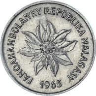 Monnaie, Madagascar, 2 Francs, 1965 - Madagascar