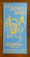 MENUS * Menu Ancien Illustré * Nantes , Le Bateau Lavoir LES BALADINS Sur L'erdre * Bar Cabaret Jazz Théâtre Danse - Menus