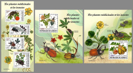 DJIBOUTI 2023 MNH Medical Plants Heilpflanzen Plante Medicinales M/S+2S/S - OFFICIAL ISSUE - DHQ2328 - Heilpflanzen