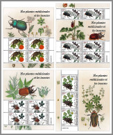 DJIBOUTI 2023 MNH Medical Plants Heilpflanzen Plante Medicinales 4M/S - OFFICIAL ISSUE - DHQ2328 - Heilpflanzen