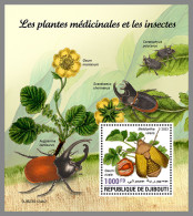 DJIBOUTI 2023 MNH Medical Plants Heilpflanzen Plante Medicinales S/S II - IMPERFORATED - DHQ2328 - Heilpflanzen