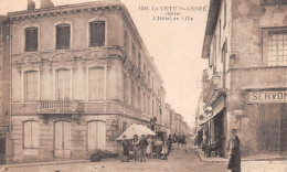 La COTE-SAINT-ANDRE (Isère) - L'Hôtel De Ville - Marché - Ecrit 1919 (2 Scans) - La Côte-Saint-André