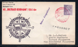 1977 MS Waltraud Behrmann Paquebot Cover As Scanned Post Free Within UK - Sonstige (See)