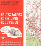 B Eifel " Hohes Venn Hautes Fagnes Hoge Venen " Wanderkarte Topographisch 1978 1:2500 Raum Eupen Mamedy - Cartes Topographiques