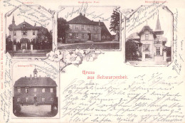 Gruß Aus Schwarzenbek - Mehrbild Gel.1901 AKS - Schwarzenbeck