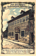 Eisleben - Martin Luthers Geburtshaus Gel.1917 - Eisleben