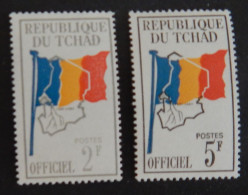 TCHAD SERVICE YT 2/3 NEUFS**MNH ANNÉES 1966/1971 - Tchad (1960-...)