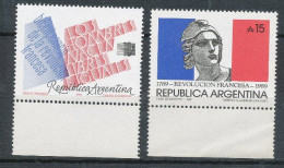 Argentine 1989 , Michel 1977,78  Yvert 1680,81 MNH - Unused Stamps