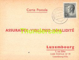 ASSURANCE VIEILLESSE INVALIDITE LUXEMBOURG 1973 MOES GRINGOR VILLE D'ESCH ALZETTE  - Briefe U. Dokumente