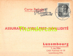 ASSURANCE VIEILLESSE INVALIDITE LUXEMBOURG 1973 HEIEN ANTONY ESCH SUR ALZETTE  - Covers & Documents