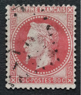 France 1867 N°32d Rose Vif Ob TB Cote 50€ - 1863-1870 Napoléon III Lauré