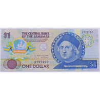 Bahamas, 1 Dollar ND (1992), Pick: 50, E727187, UNC - Bahama's