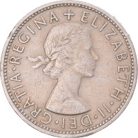 Monnaie, Grande-Bretagne, Florin, Two Shillings, 1960 - J. 1 Florin / 2 Shillings