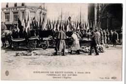 93 - SAINT DENIS - 4 MARS 1916 - Funérailles Des Victimes 45 - L'Ile Saint Denis