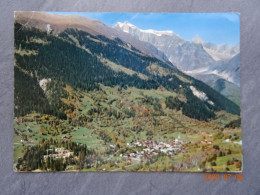 FIESCH MIT FERIENDORF UND FINSTERAARHORN - Fiesch