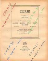 ANNUAIRE - 20 - Département Corse - Année 1947 - édition Didot-Bottin - 54 Pages - Elenchi Telefonici